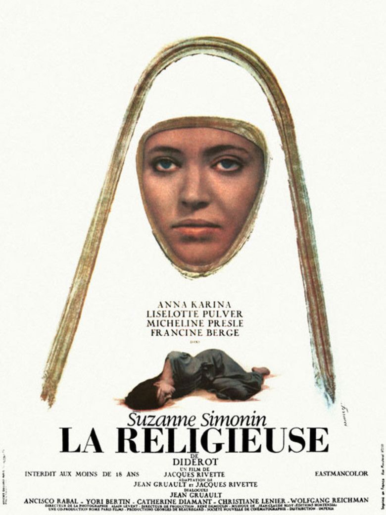The Nun (1966 film) movie poster