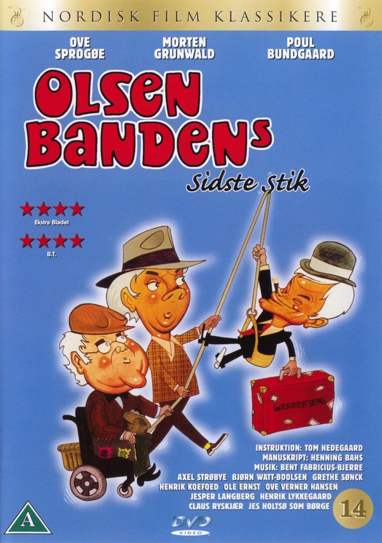 The Olsen Gangs Last Trick movie poster