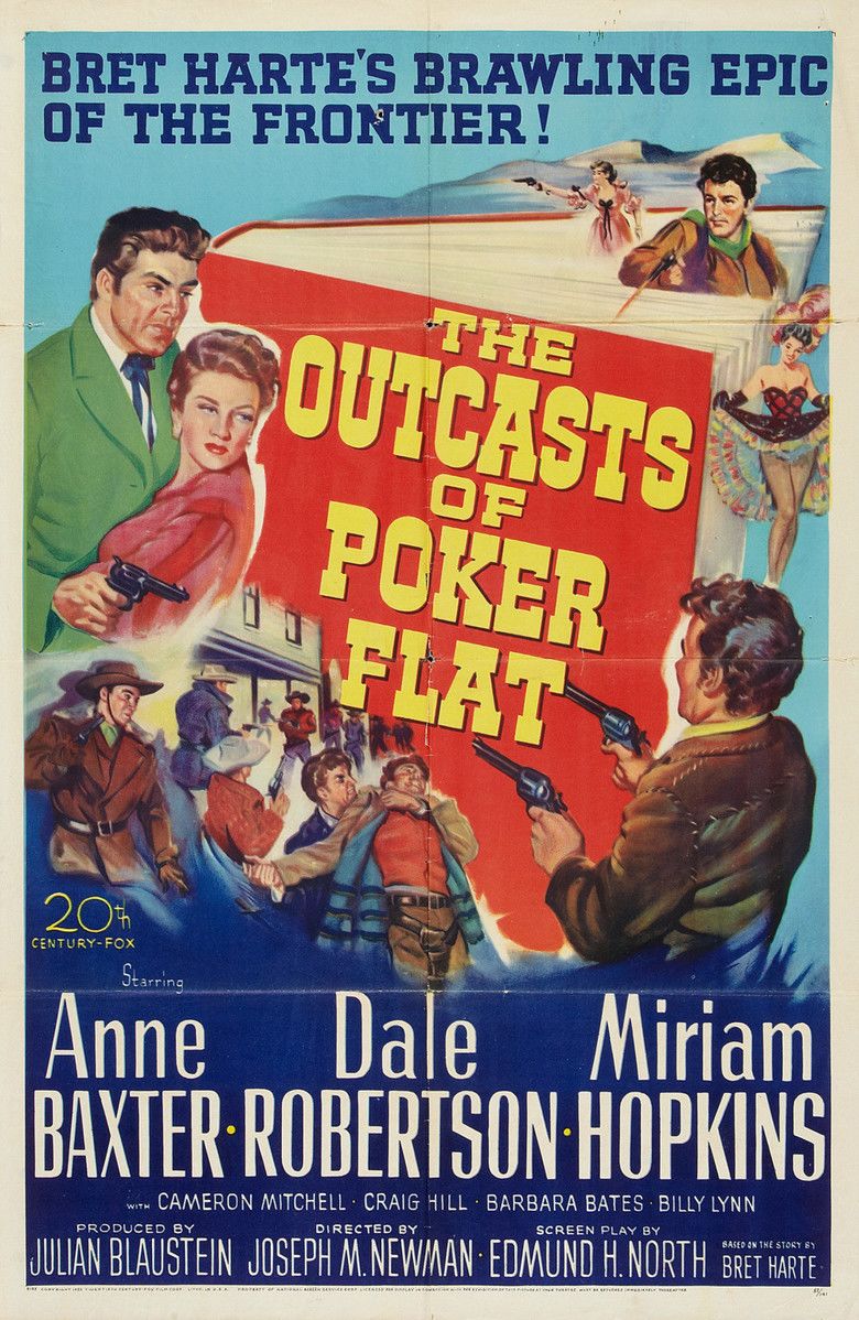The Outcasts of Poker Flat (1952 film) movie poster