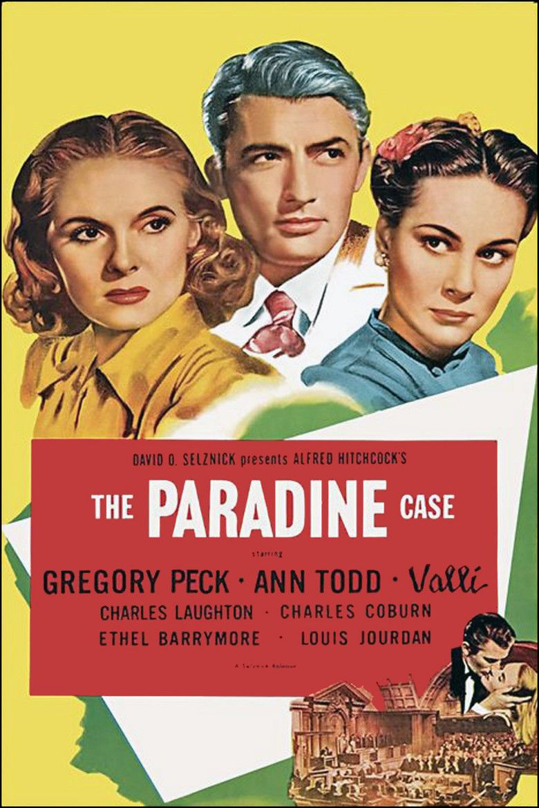 The Paradine Case movie poster