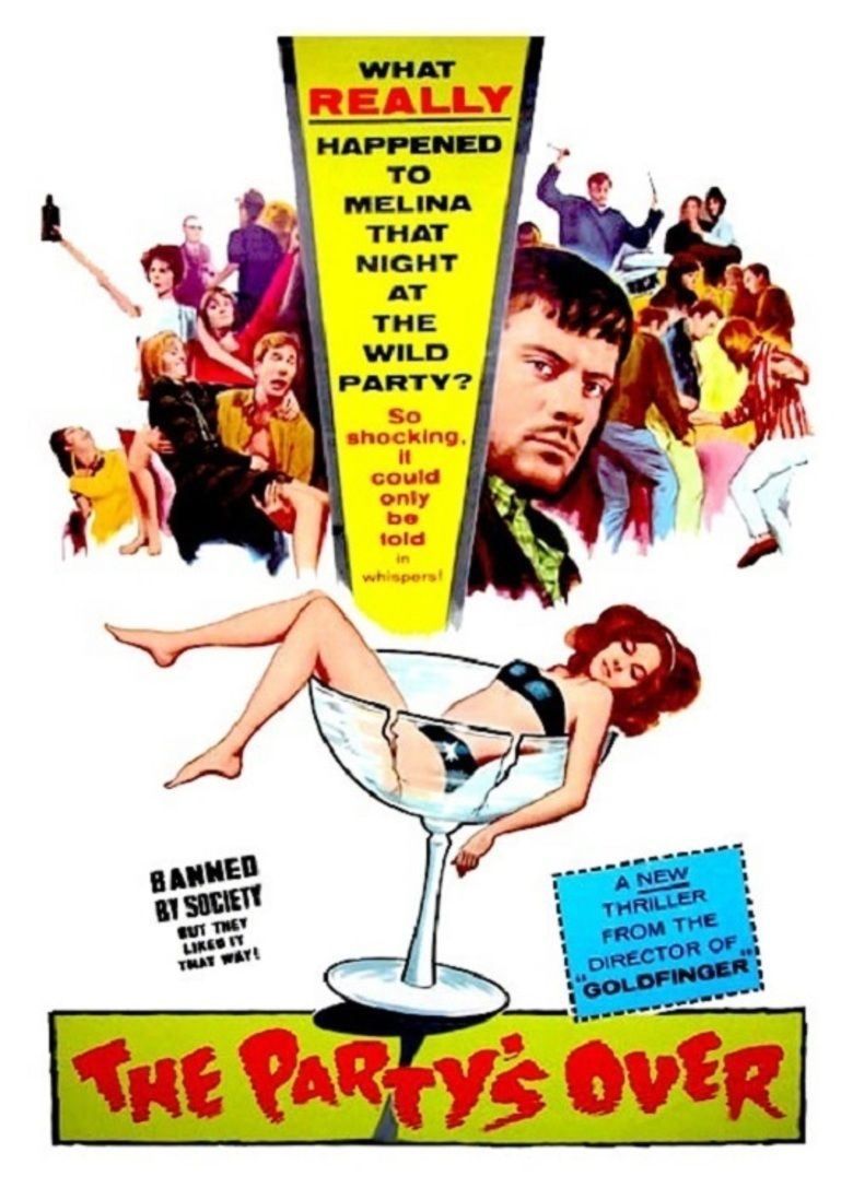 The Partys Over (1965 film) movie poster