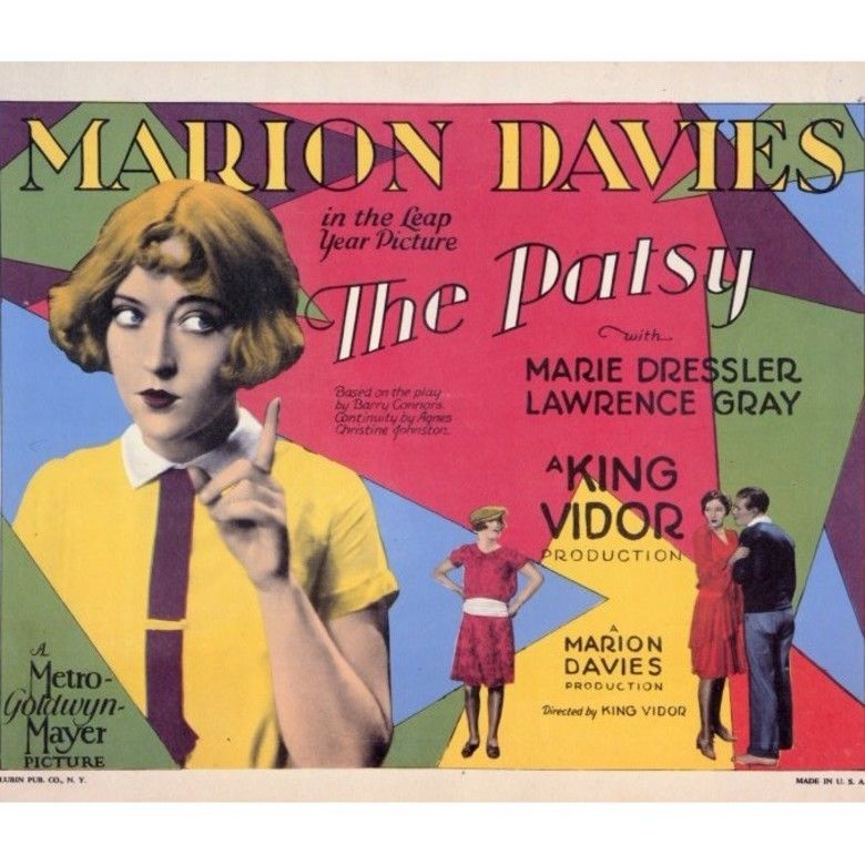 The Patsy (1928 film) movie poster