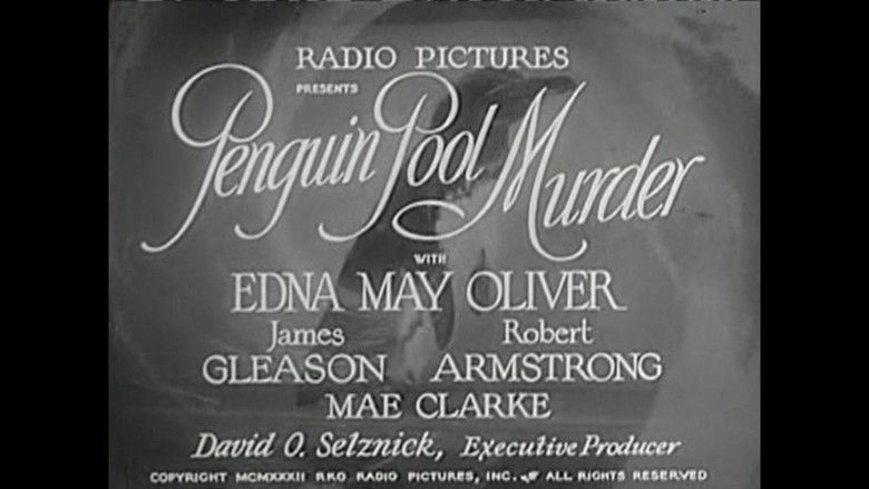 The Penguin Pool Murder movie scenes