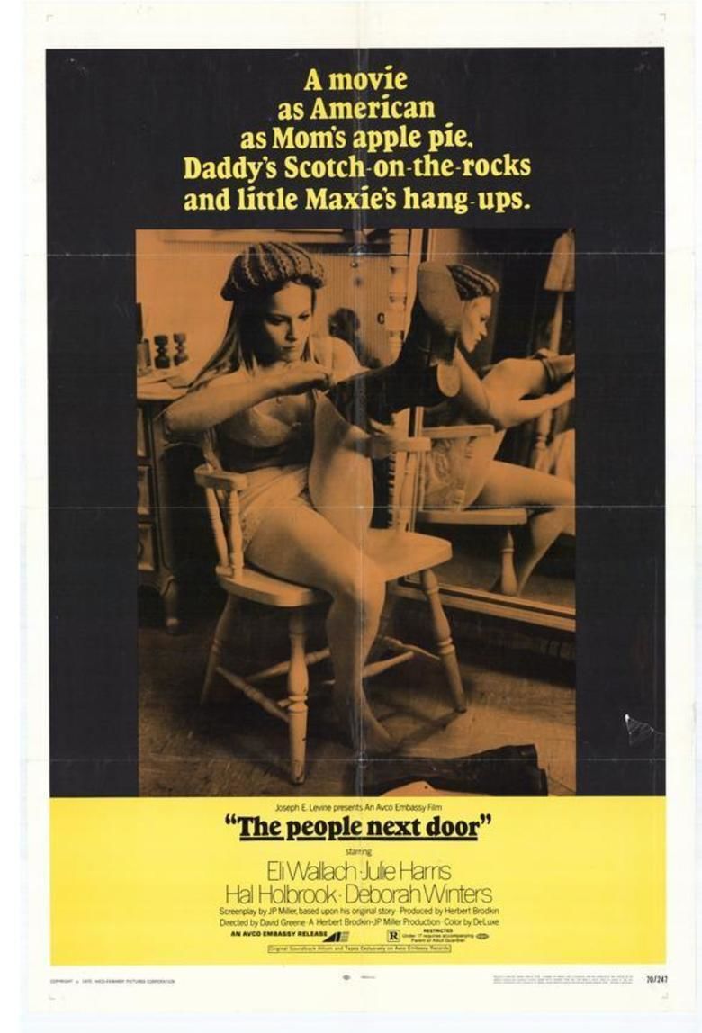 The People Next Door (1970 film) movie poster