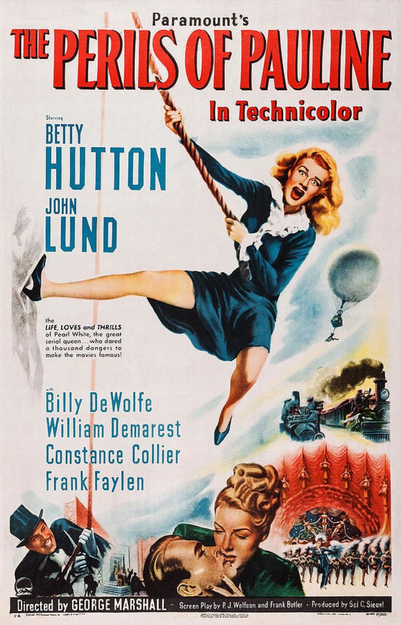 The Perils of Pauline (1947 film) movie poster