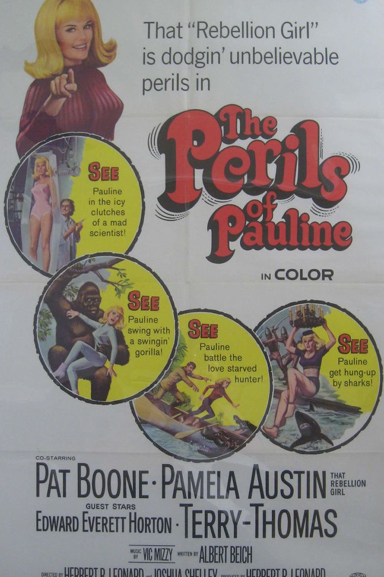 The Perils of Pauline (1967 film) movie poster