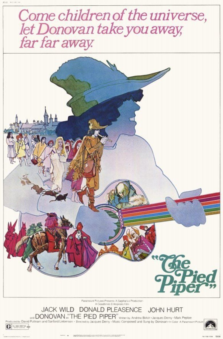 The Pied Piper (1972 film) movie poster