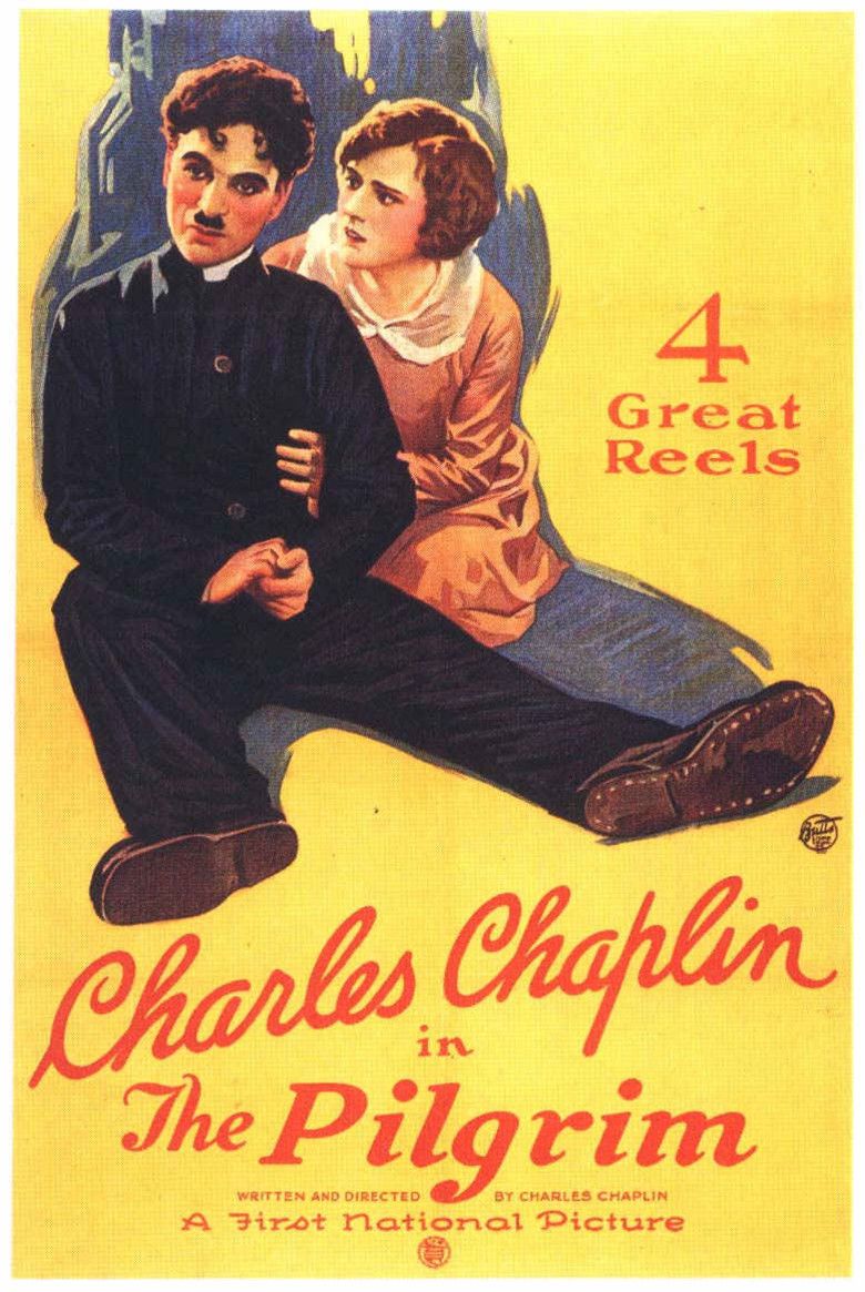 The Pilgrim (1923 film) movie poster