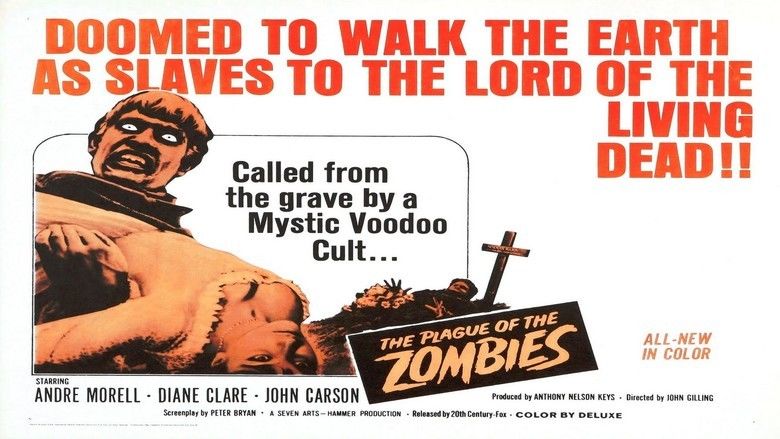 The Plague of the Zombies movie scenes