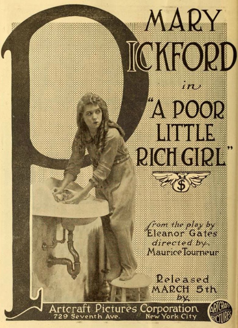 The Poor Little Rich Girl movie poster