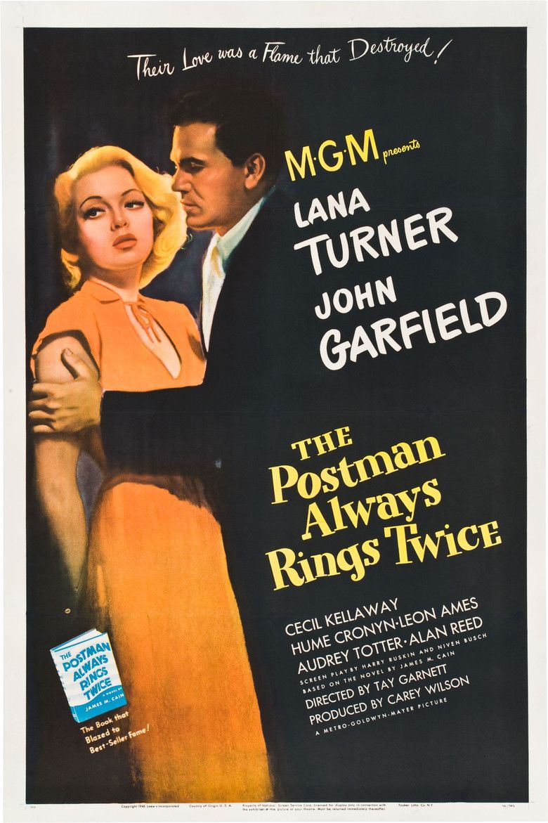 The Postman Always Rings Twice (1946 film) movie poster