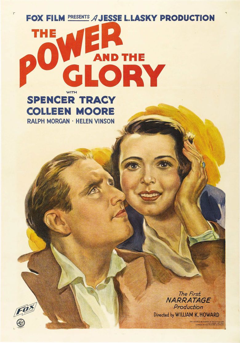 The Power and the Glory (1933 film) movie poster