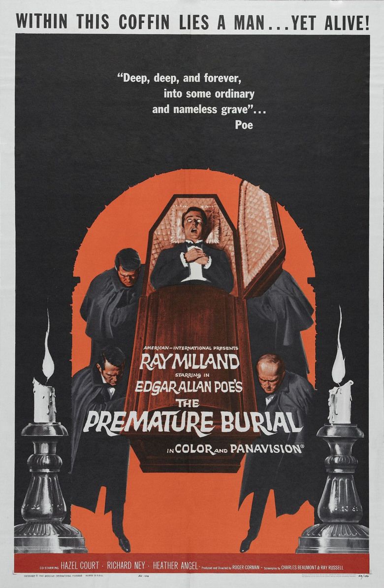 The Premature Burial (film) movie poster