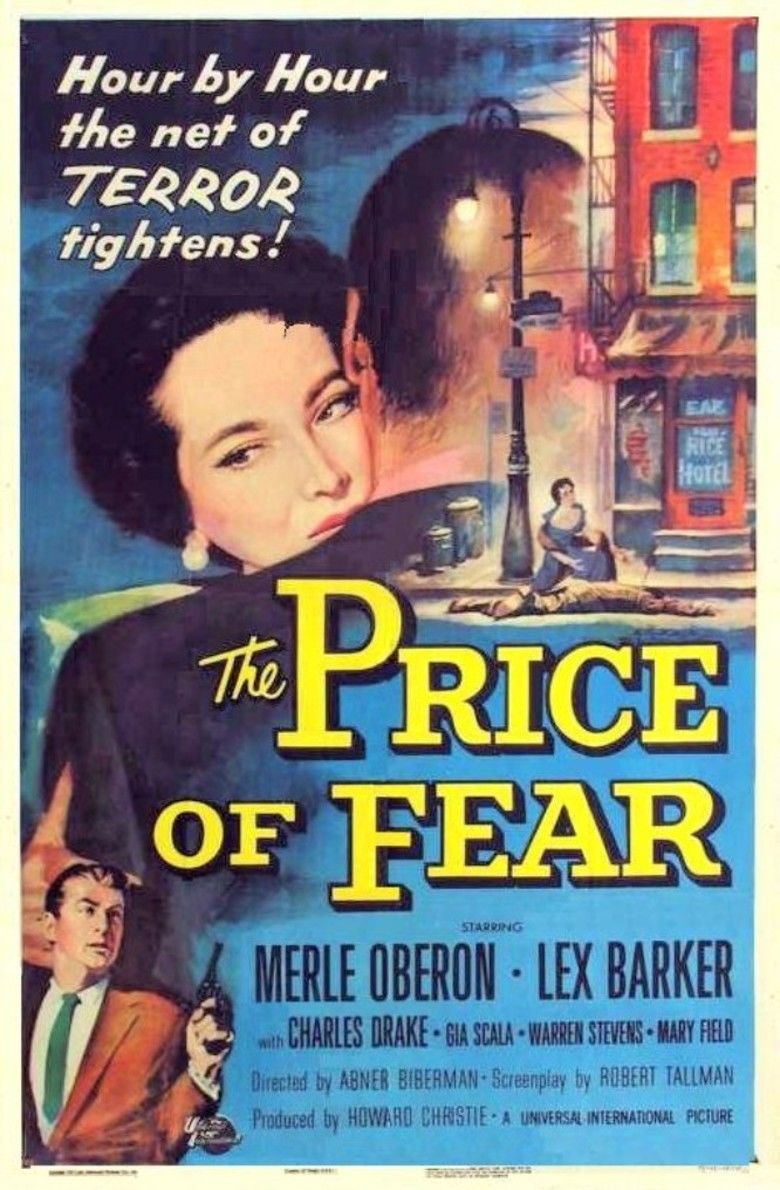 The Price of Fear (1956 film) movie poster