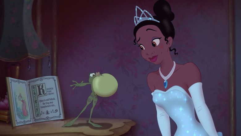 The Princess and the Frog movie scenes