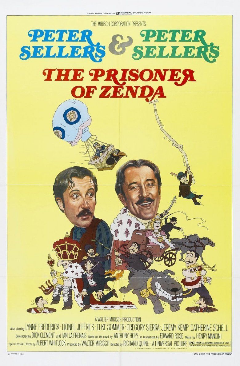 The Prisoner of Zenda (1979 film) movie poster