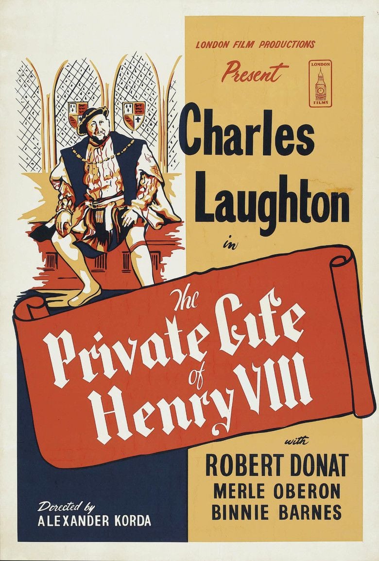 The Private Life of Henry VIII movie poster