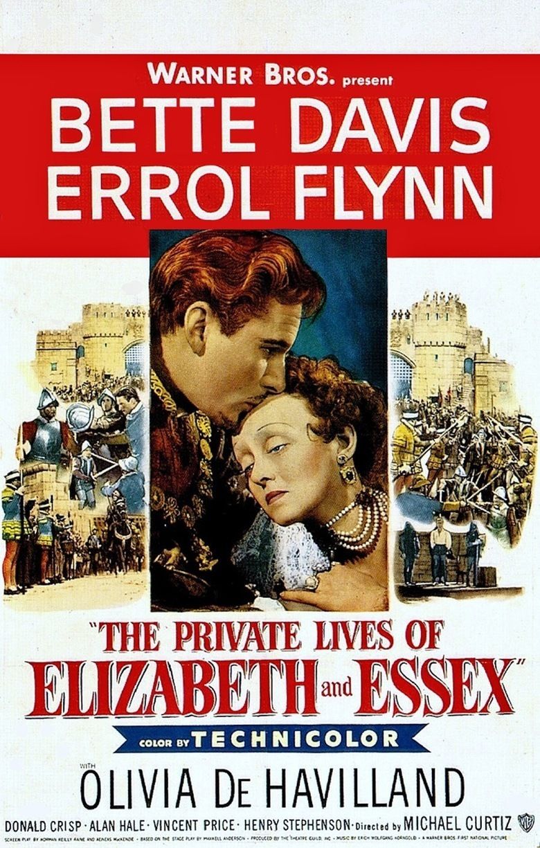 The Private Lives of Elizabeth and Essex movie poster