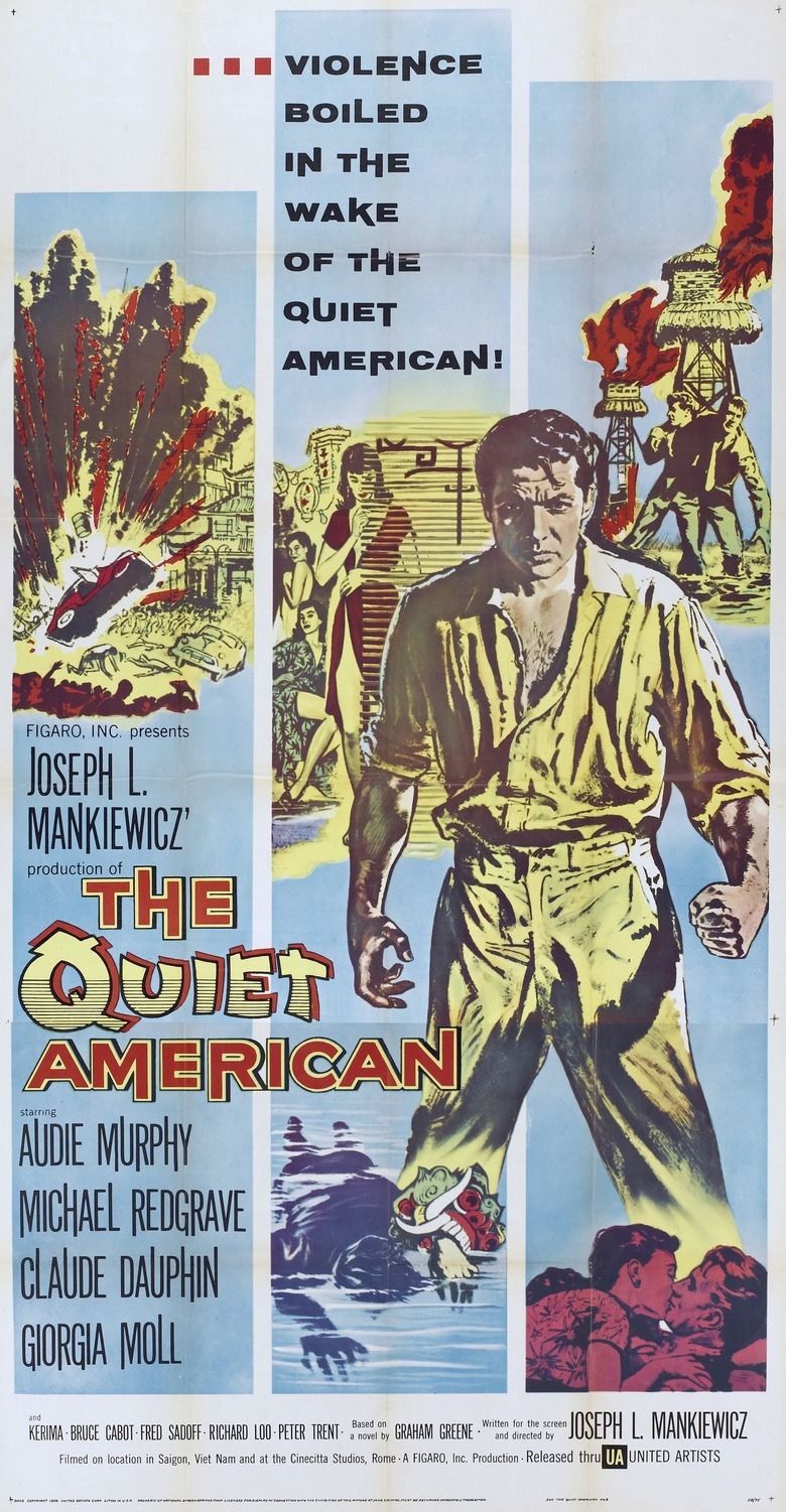 The Quiet American (1958 film) movie poster