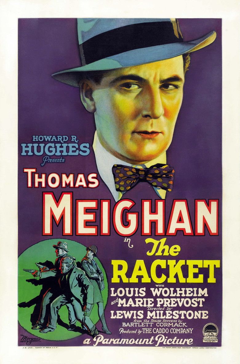 The Racket (1928 film) movie poster