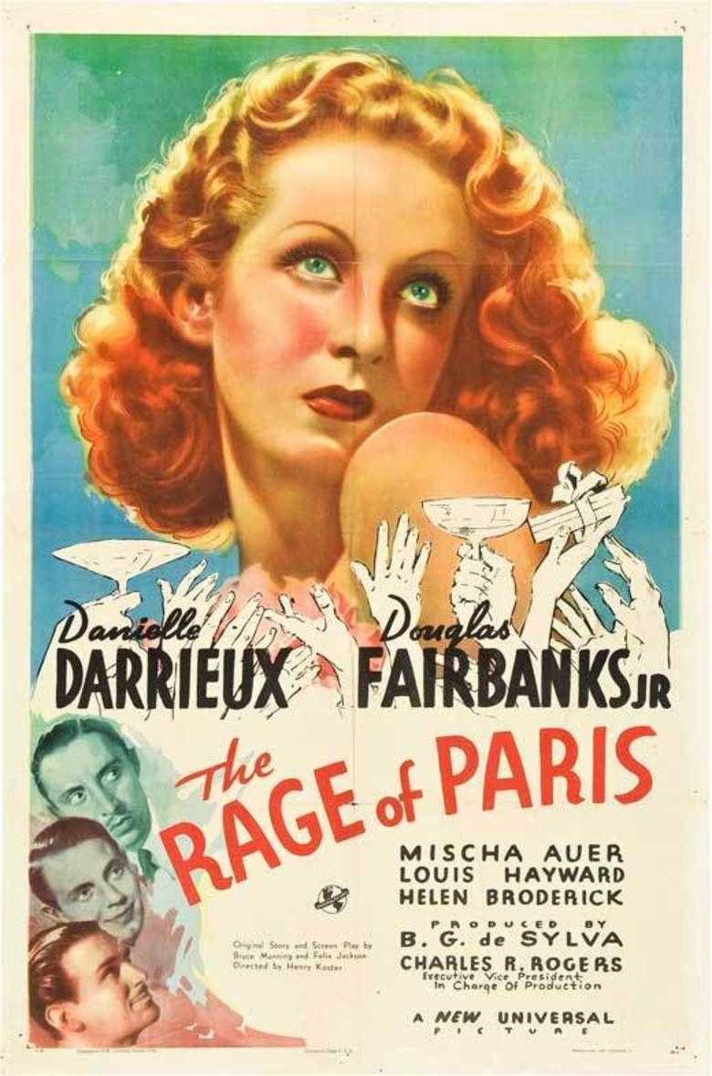 The Rage of Paris movie poster