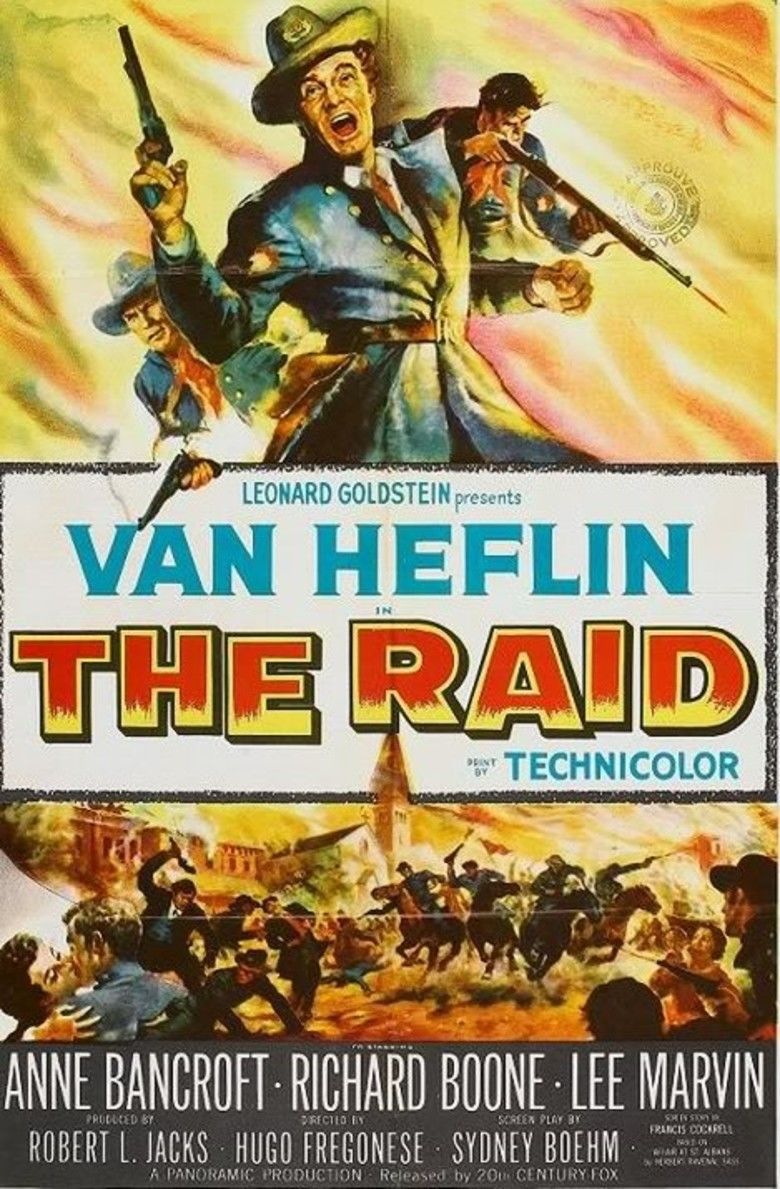 The Raid (1954 film) movie poster