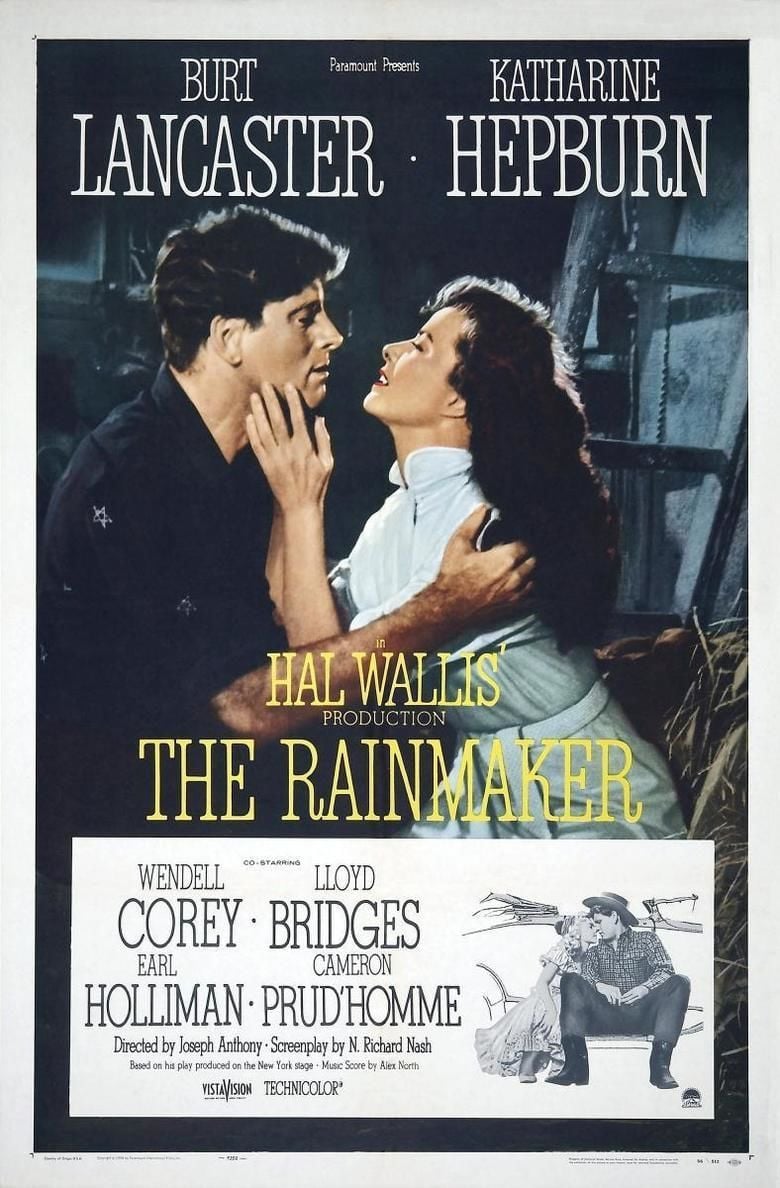 The Rainmaker (1956 film) movie poster