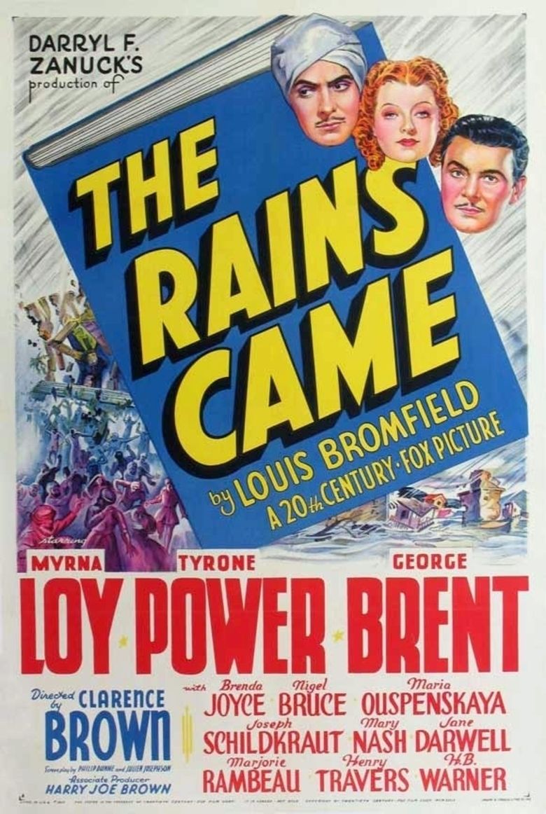 The Rains Came movie poster