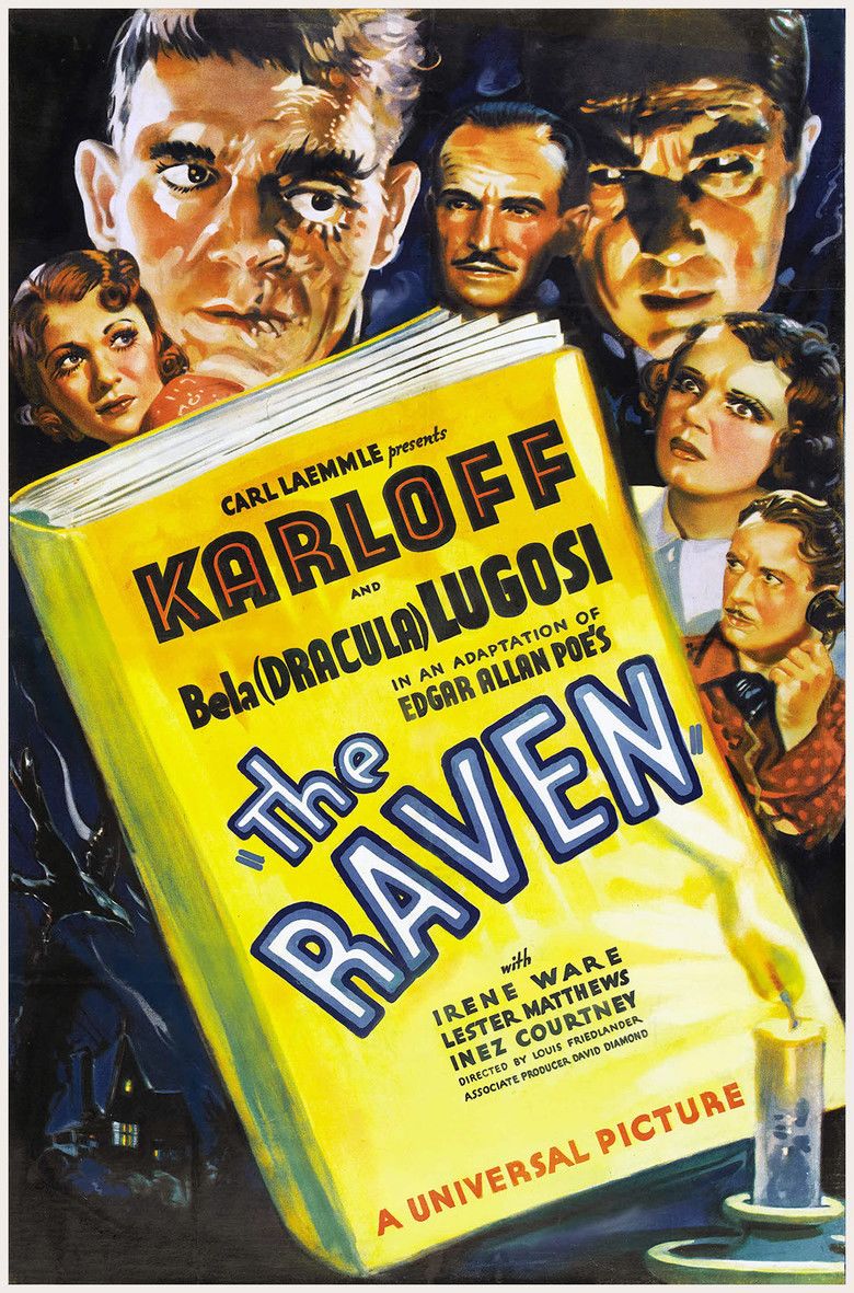 The Raven (1935 film) movie poster