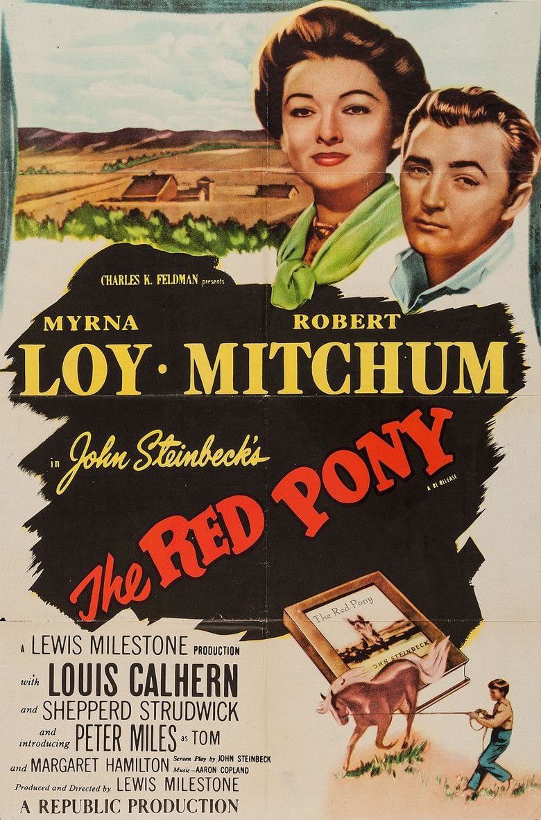 The Red Pony (1949 film) movie poster