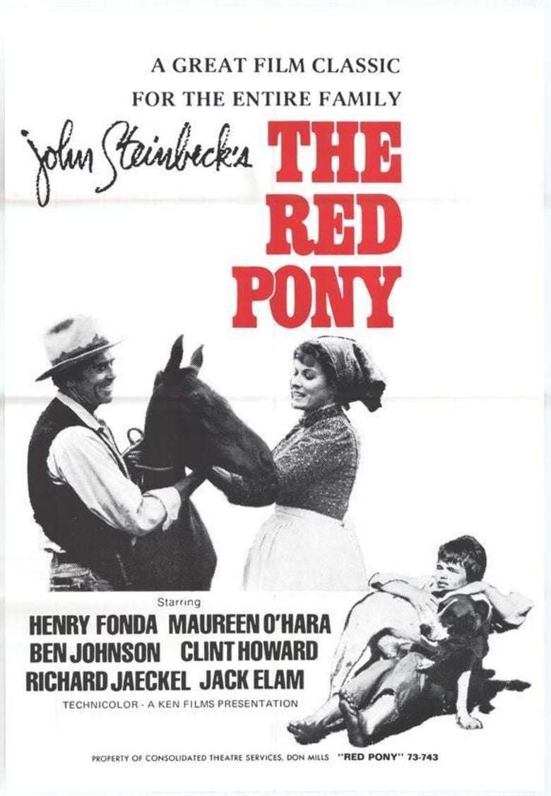The Red Pony (1973 film) movie poster