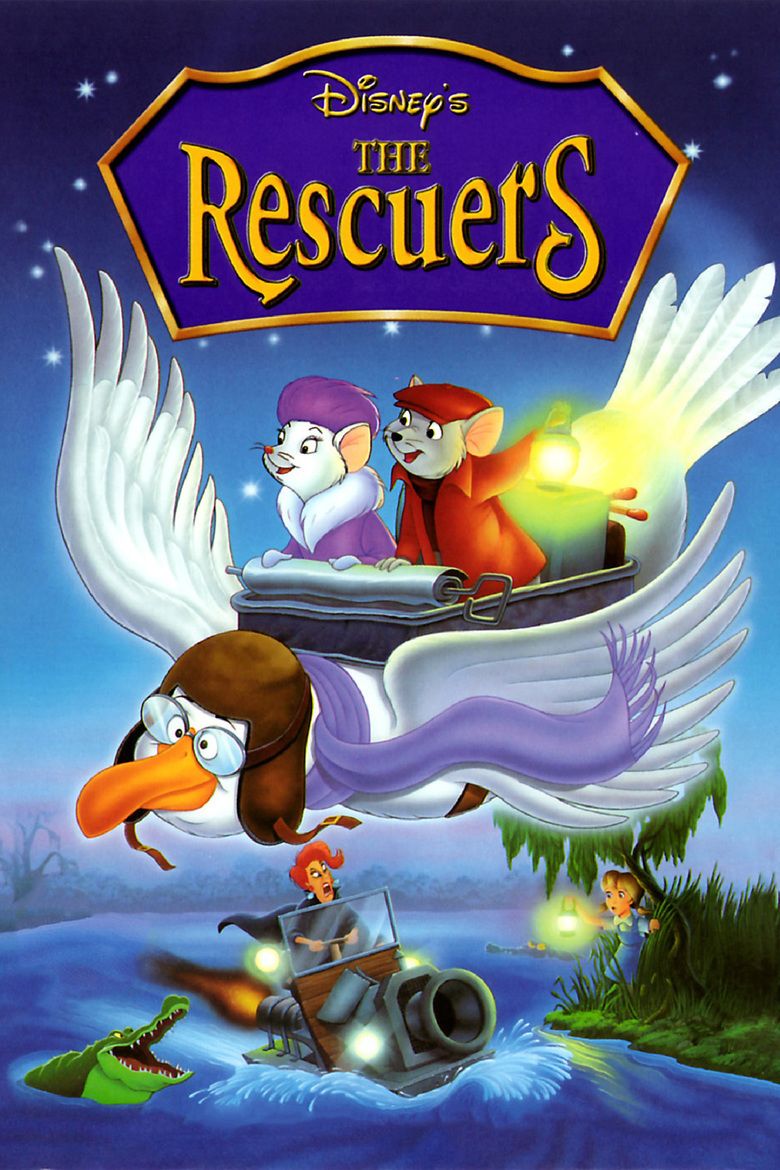 The Rescuers movie poster