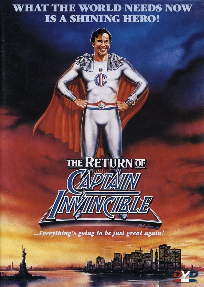 The Return of Captain Invincible movie poster