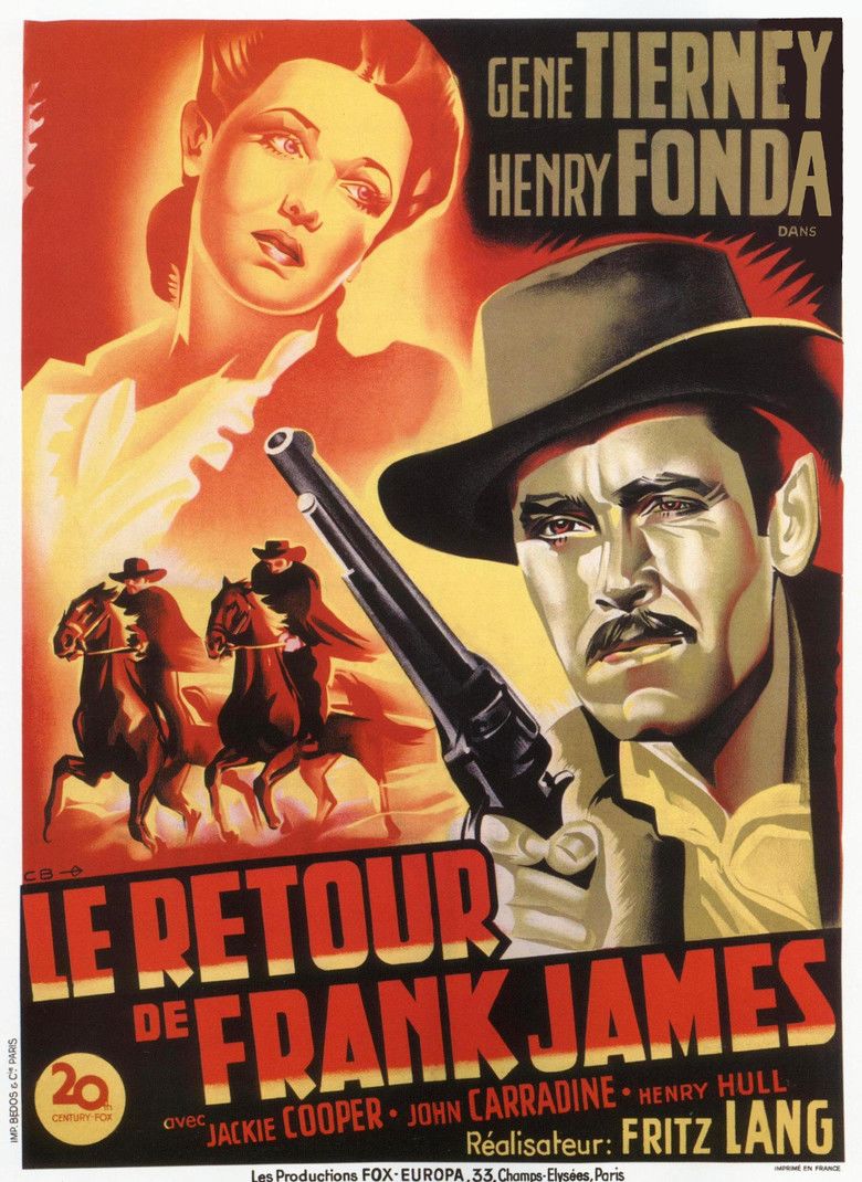 The Return of Frank James movie poster