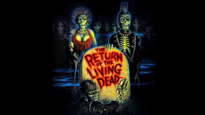 The Return of the Living Dead movie scenes
