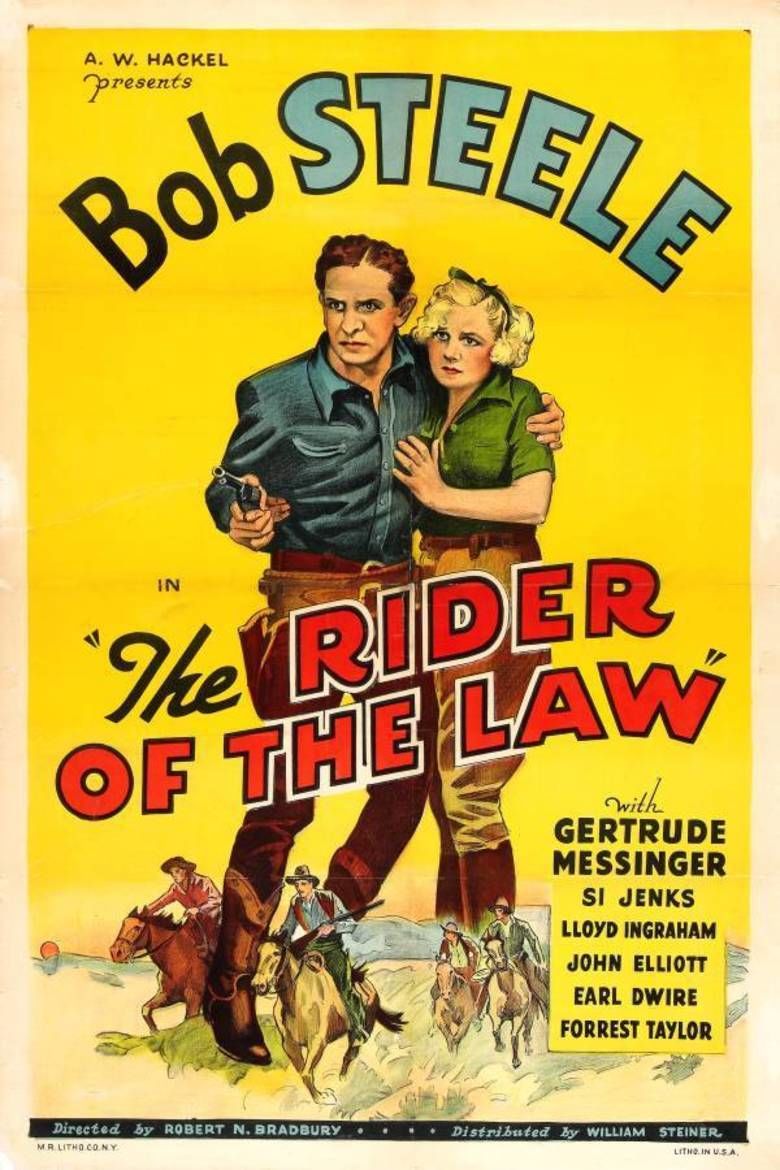 The Rider of the Law movie poster