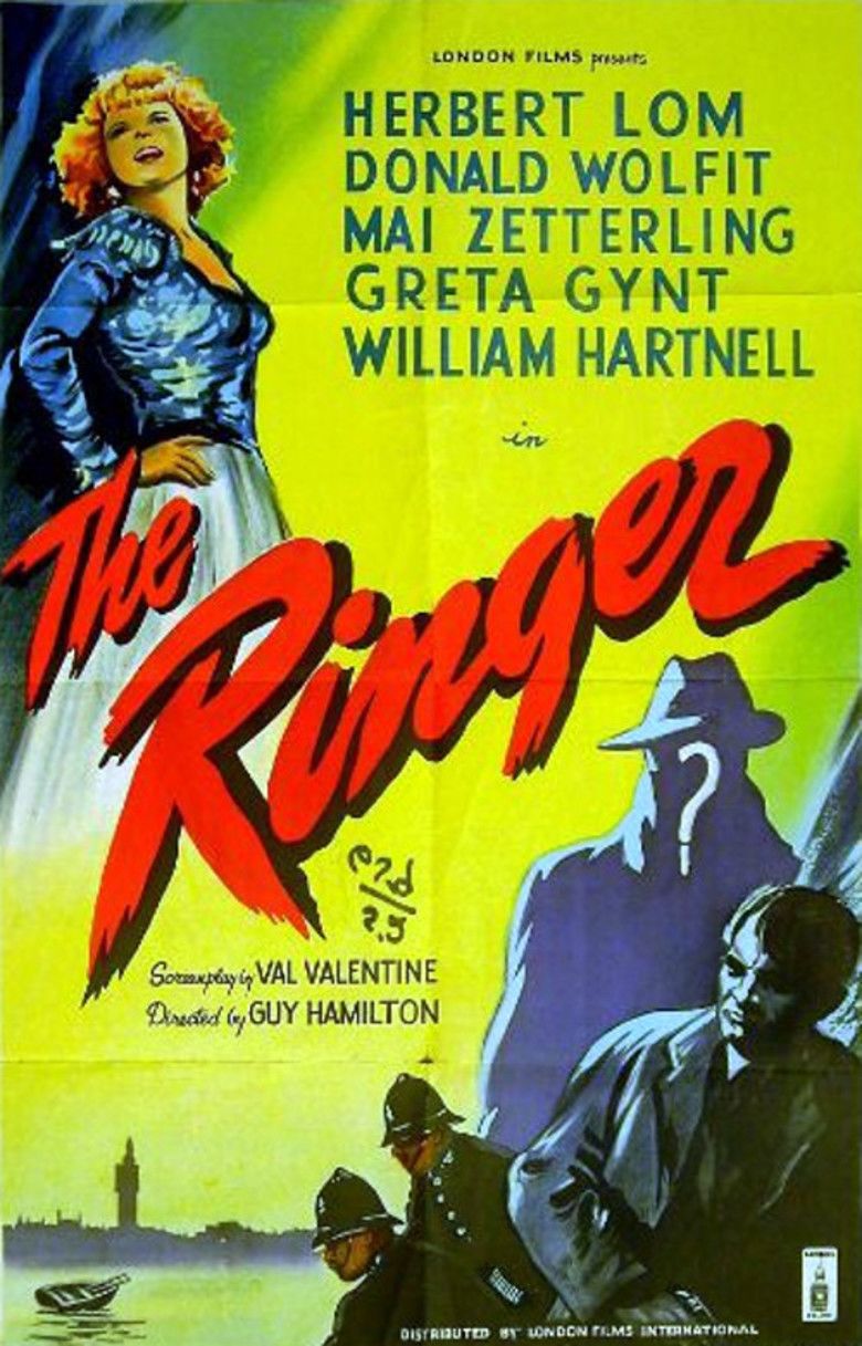 The Ringer (1952 film) movie poster