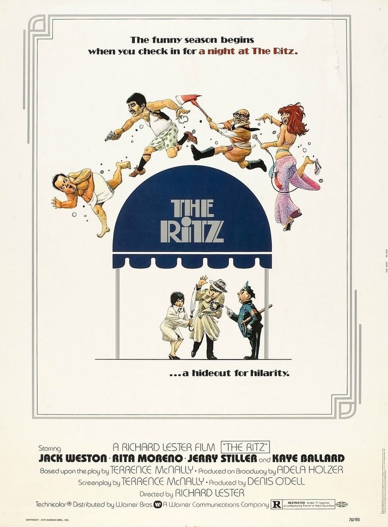The Ritz (film) movie poster
