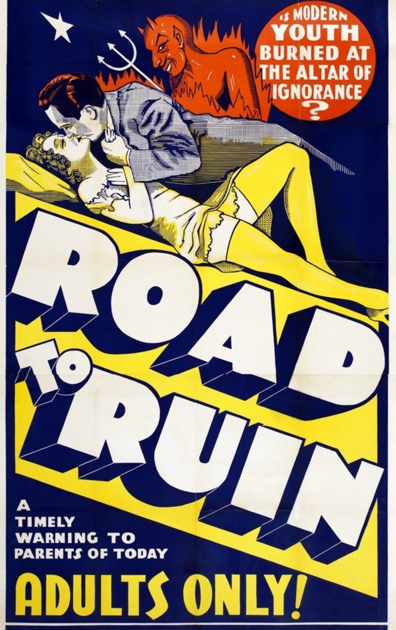 The Road to Ruin (1934 film) movie poster