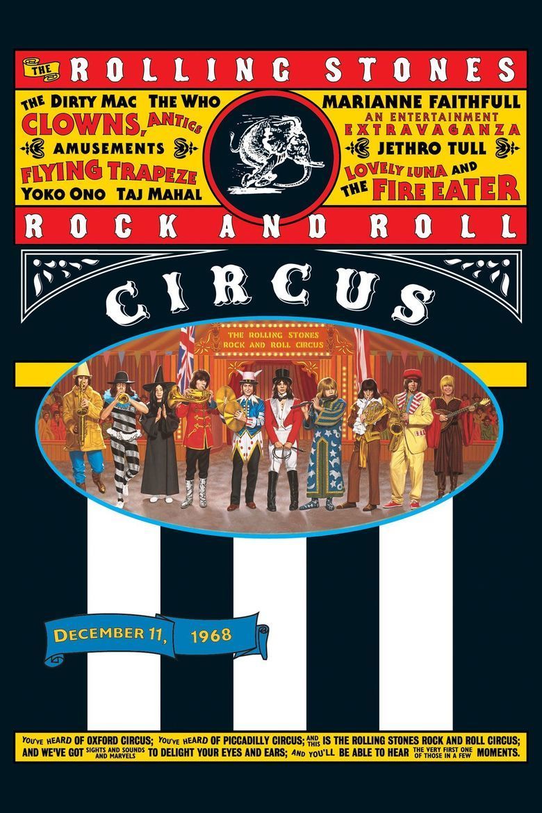The Rolling Stones Rock and Roll Circus movie poster