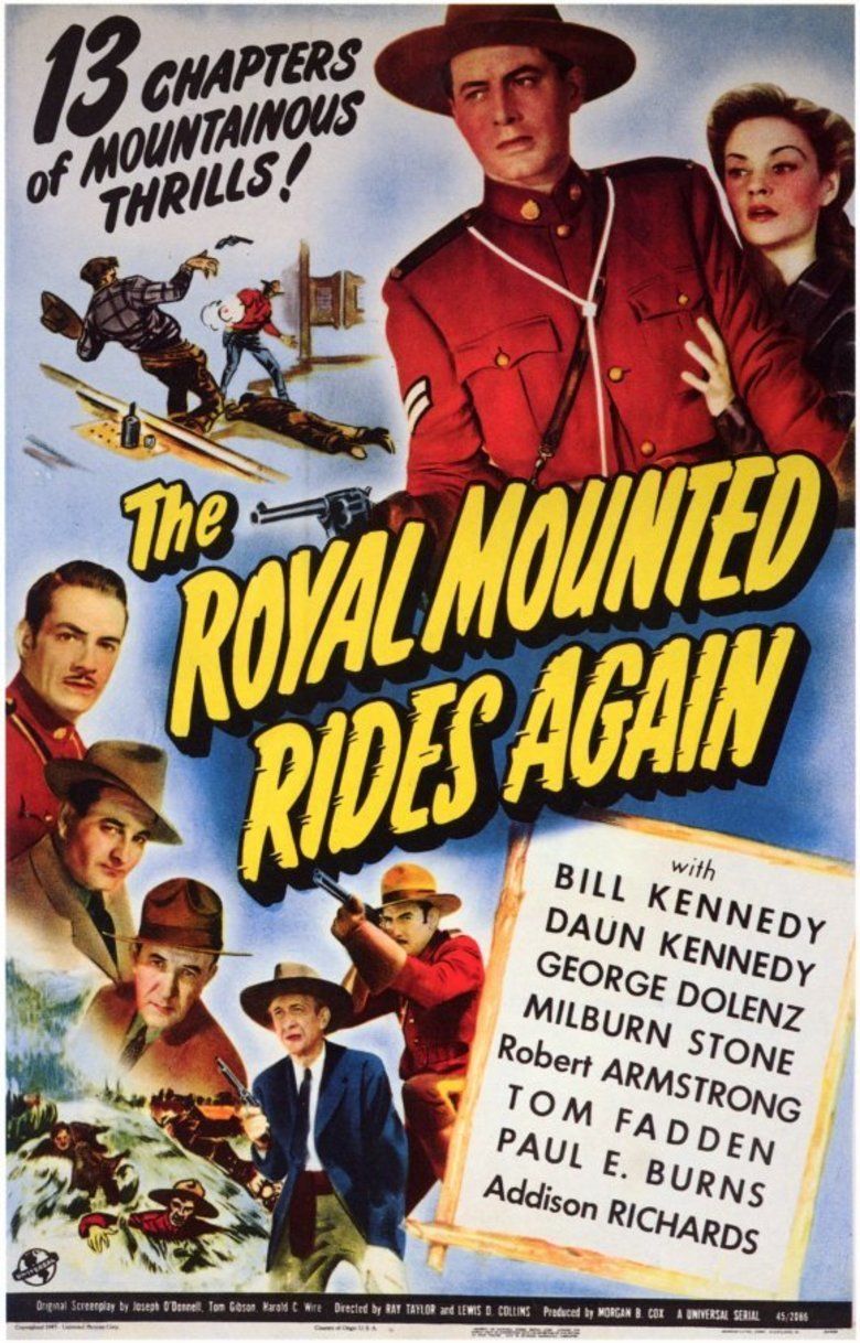 The Royal Mounted Rides Again movie poster