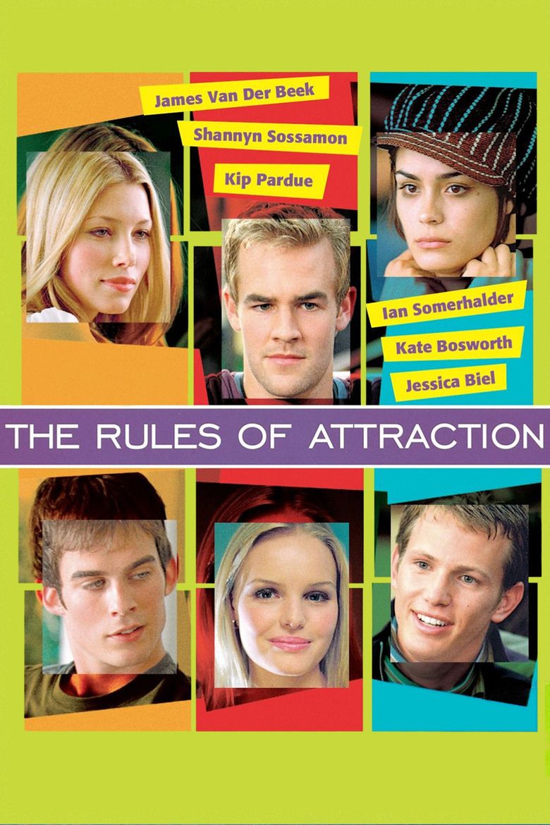 The Rules of Attraction (film) movie poster
