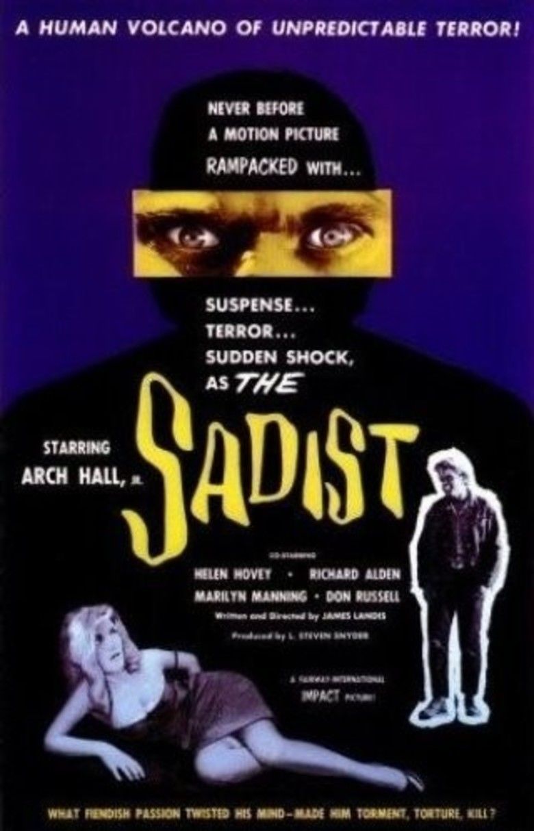 The Sadist (film) movie poster