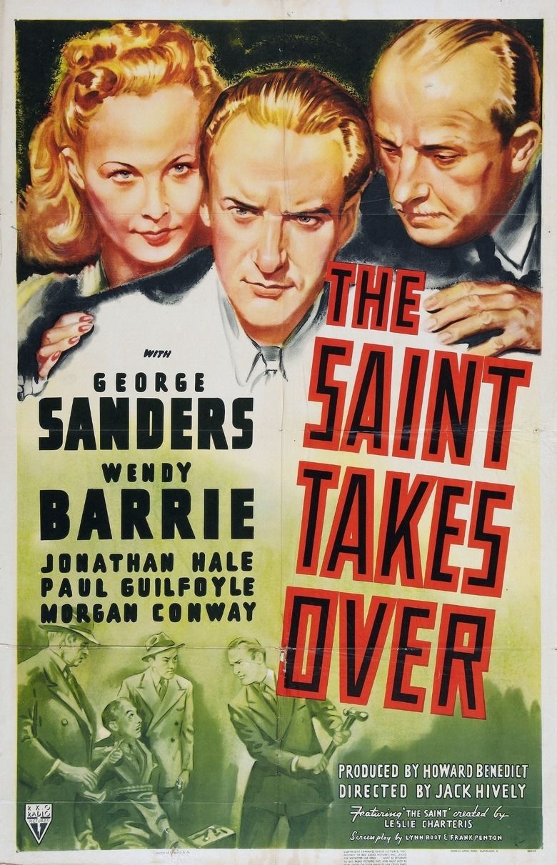 The Saint Takes Over movie poster