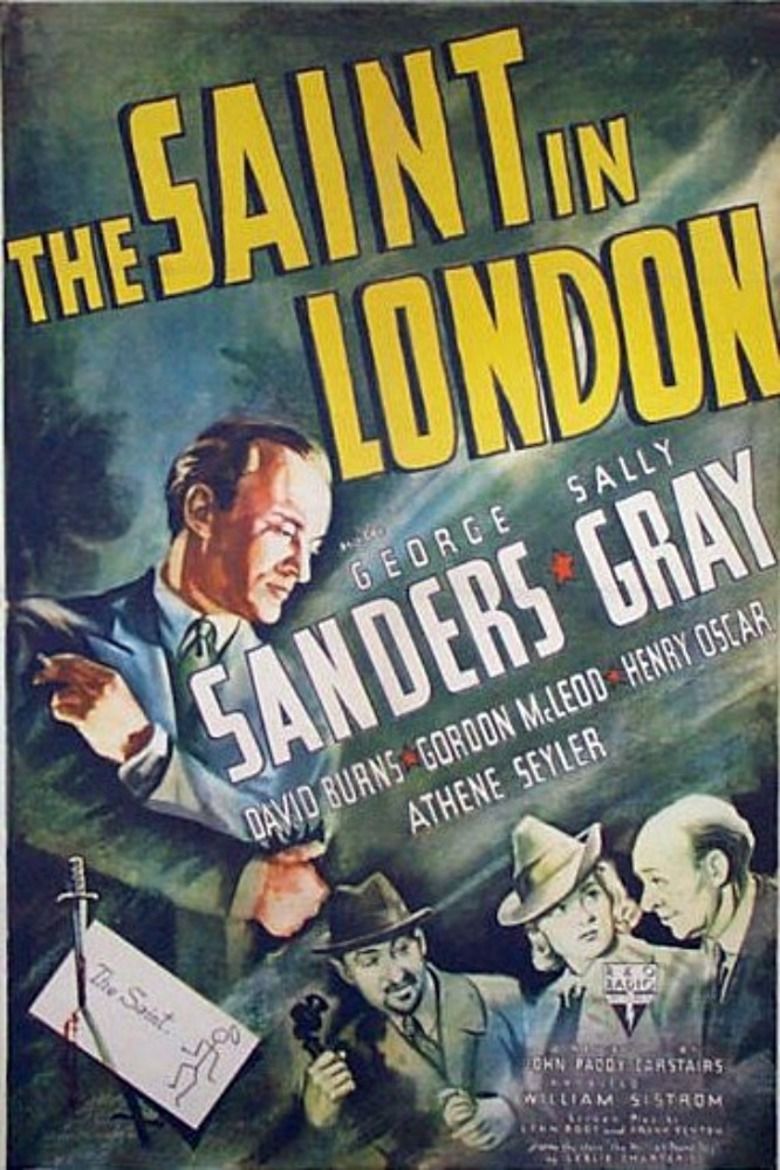 The Saint in London movie poster