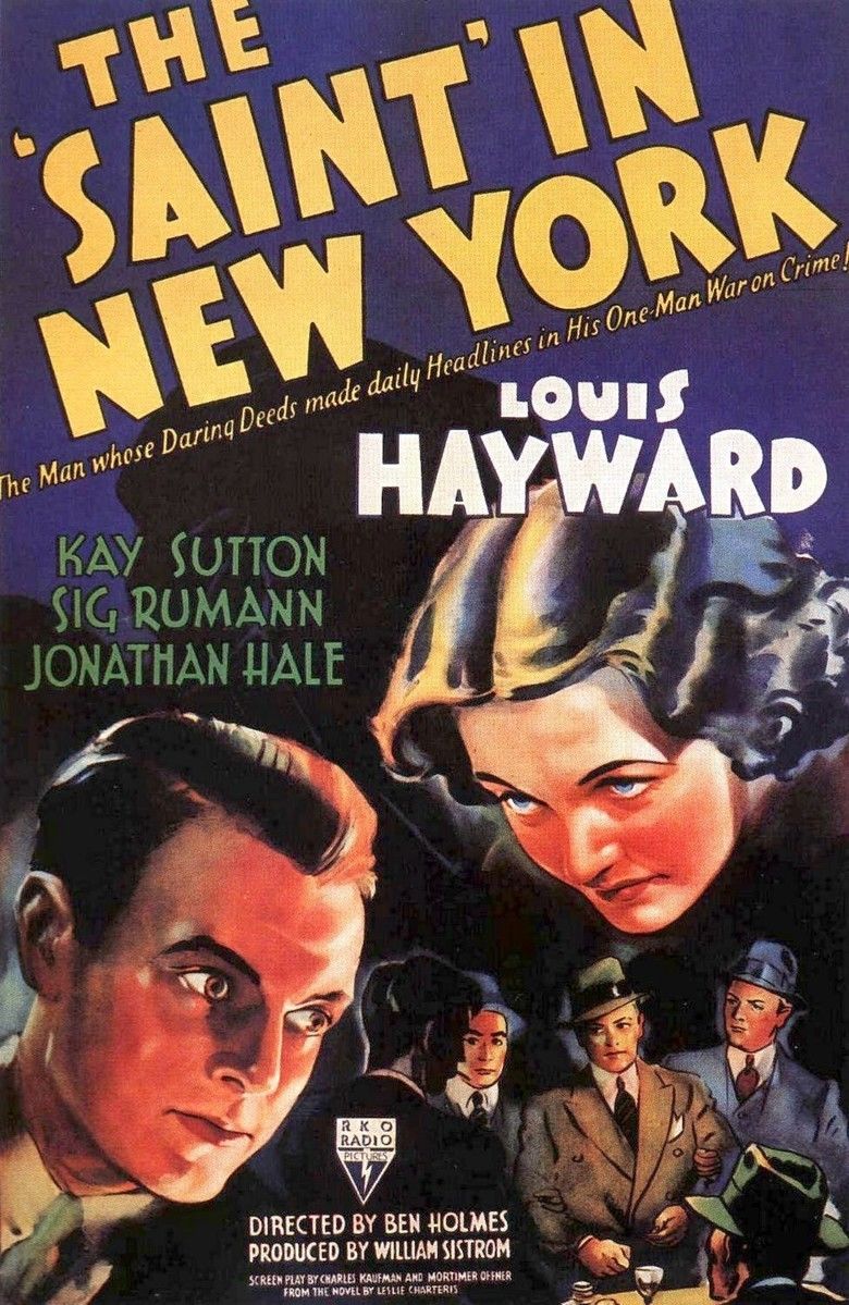 The Saint in New York (film) movie poster