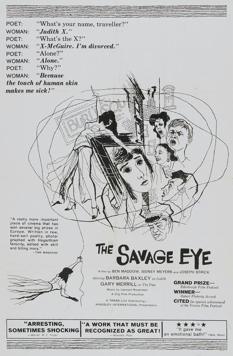 The Savage Eye movie poster