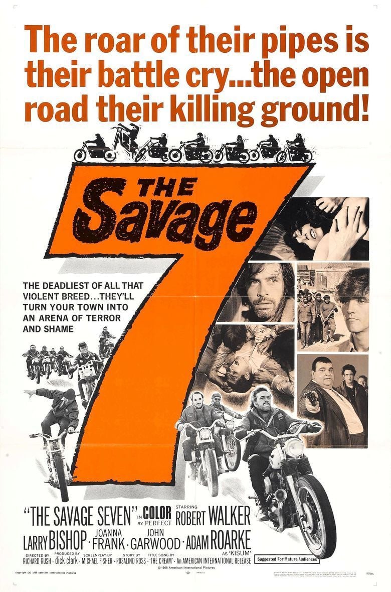 The Savage Seven movie poster