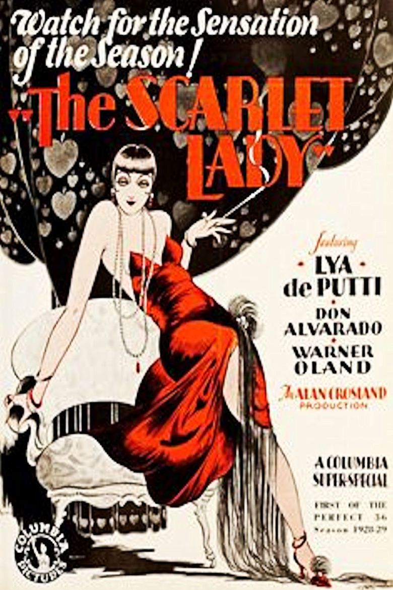 The Scarlet Lady (1928 film) movie poster