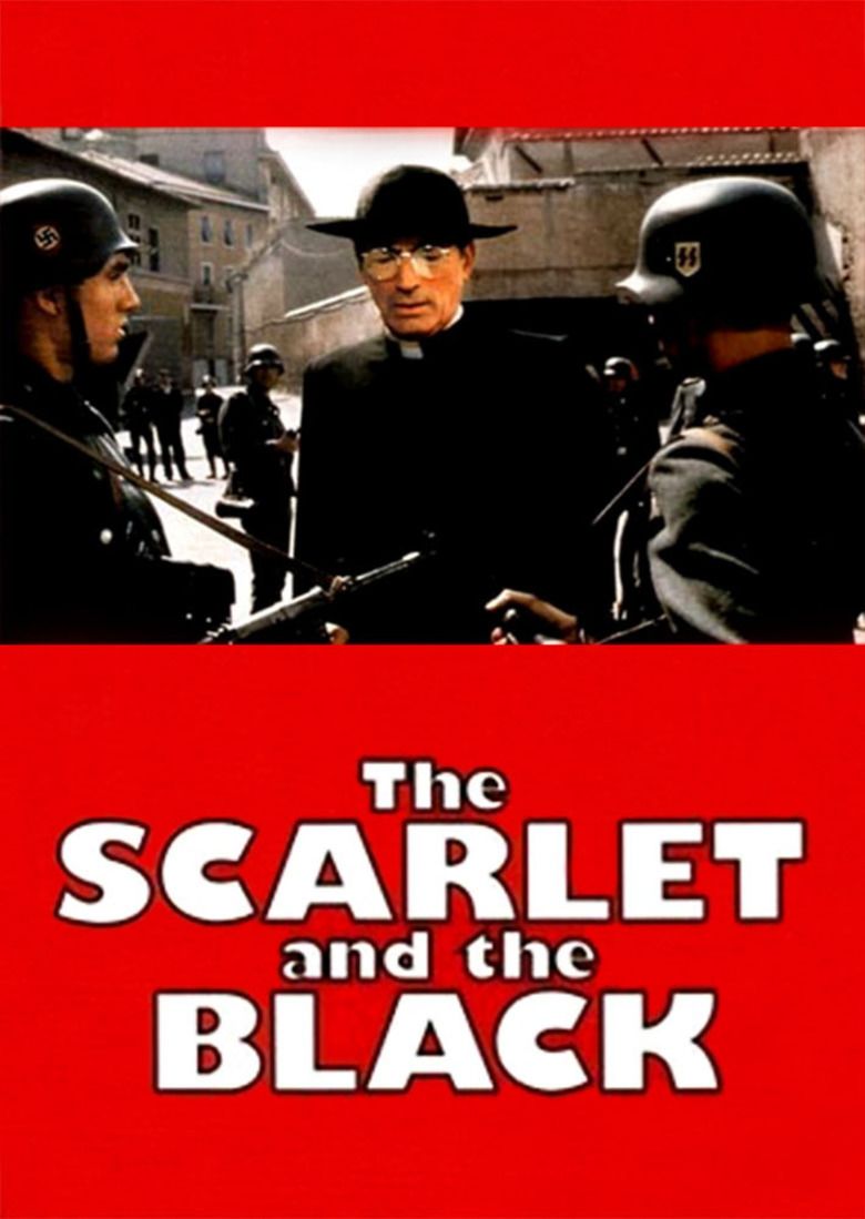 The Scarlet and the Black movie poster